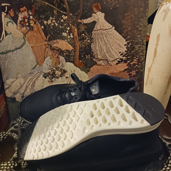 👞👞Cole Haan C263383 Mens Grand Pro Tennis Sneaker Shoes Black Leather,10.5M - Picture 4 of 9